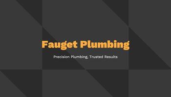 black orange modern plumber business card horizontal template