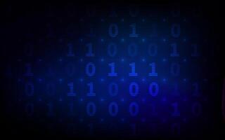 Code technology data stream network background digital science wallpaper vector