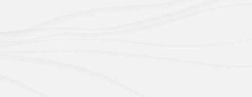 White wavy texture background abstract minimalist design wave clean smooth vector