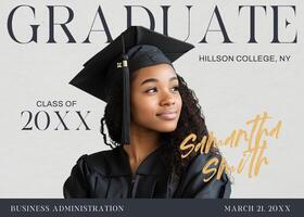 graduation template design ideas invitation 