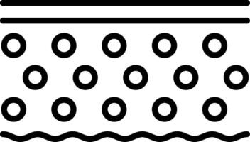 A black and white image of a wavy pattern vector