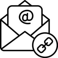 Email and envelope icon vector