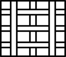 A square pattern with squares in it vector