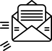 Email icon with envelope and envelope vector