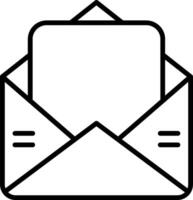 An envelope icon with a white envelope vector