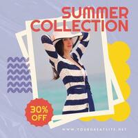 Summer Collection Instagram Post template