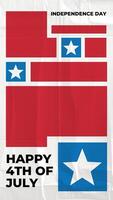 Happy 4th Of July Instagram Story Template