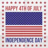 Happy 4th Of July for Instagram Post template
