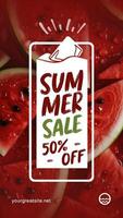 Juice Summer Sale Instagram Story template