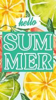 Hello Summer Instagram Story template