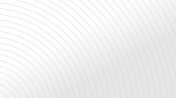 Minimal curved line background with subtle gradient in light grey tones vector