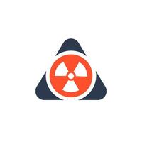 The image features a recognizable nuclear warning sign in a triangular shape, emphasizing the crucial need for safety precautions and the importance of being proactive in ensuring safety measures vector