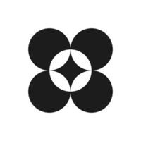 Trendy retro shape, symbolized contemporary aesthetics by blending postmodern, brutalist, and Y2K styles, creating a unique visual impact that captures attention and inspires creativity vector