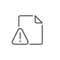 This safety icon shows a warning triangle with an exclamation mark, indicating potential workplace hazards. It reminds us to prioritize safety and be aware of risks, taking necessary precautions vector