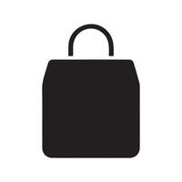 A simple Hand Bag Icon for Web Design Project vector