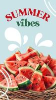 Summer Vibes Instagram Story template
