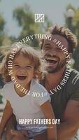 fathers day for social media story template