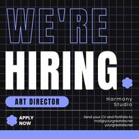 Hiring Announcement template