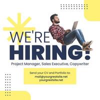 Hiring Announcement template