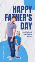 Happy Father's Day Instagram Story template