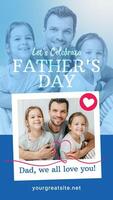 Happy Father's Day Instagram Story template
