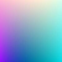 smooth gradient background blending purple, turquoise, and yellow in a soft abstract style. vector
