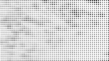 Halftone Dots Pattern Animation In Black And White video