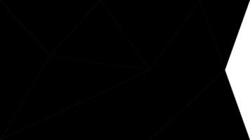 Black And White Triangles Background Transition Animation video