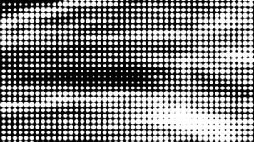 Black And White Halftone Dots Background Animation video