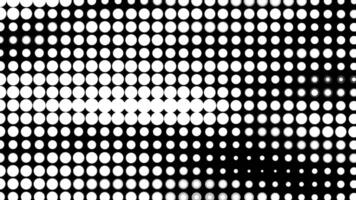 Halftone Pattern Circles Background Animation video
