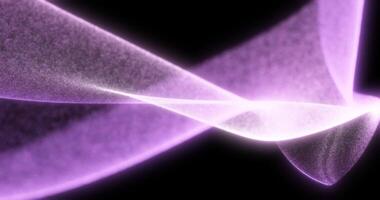Metamorphoses of tissue from particles. Curls of colored smoke. Abstract Animation32 video