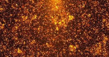 Rising golden sparkling particles. Bokeh particles. Abstract animation.31 video