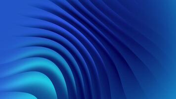 Beautiful Blue Wave Technology Background with line Grid. The features a smooth, flowing grid of line in a blue color scheme. Perfect TV news. 4k 60fps VJ loop. 3d animation, abstract blue waves video