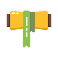 Design Illustration graphic of Ancient Scroll icon with flat style. Suitable for UI, mobile design, web design, etc. Transparent Background. png