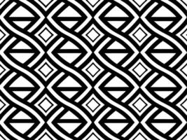 Geometric monochrome seamless pattern design featuring abstract shapes perfect for elegant stylish backdrops and creative projects vector