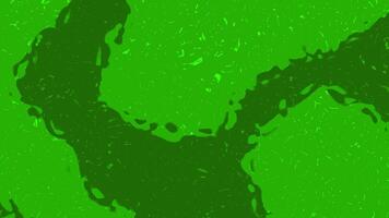 Gradient water ripples forming a green abstract background with a dark green shape, perfect for naturethemed designs or environmental concepts. video