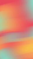 Blurred gradient of pink, orange, and green, soft and calming abstract background suitable for web design, social media, or presentations. video
