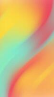 Blurred gradient with red, yellow, and blue colors ideal for abstract backgrounds, banners, website templates, and vibrant designs. video