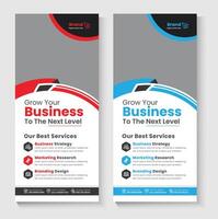 rollup banner design 2027 vector
