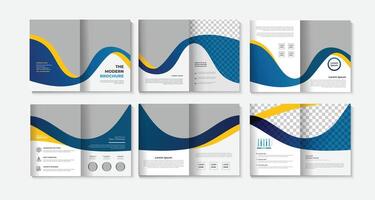 Modern Brochure Design Template vector