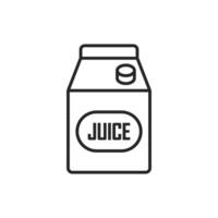 Juice icon illustration on white background vector