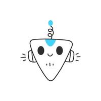 AI Character Avatar vector