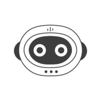 Robot Avatar Futuristic Icon vector