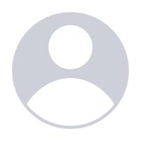 Default Avatar Social Media Display Picture Icon Isolated Illustration vector