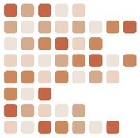 Simple geometric art poster with a simple square shape. vector