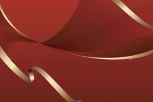 luxury red background in horizontal screen vector