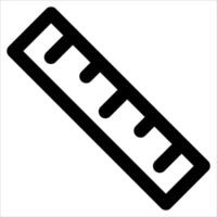 A new unique ruler icon in white background vector