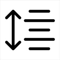 A new unique white icon of an arrow pointing up vector