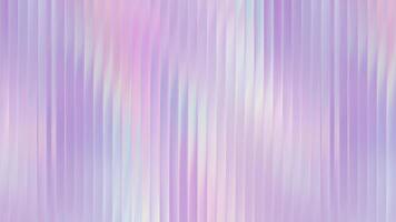 Ribbed glass iridescent background with soft purple and pastel gradient. Abstract color metal foil. Hologram rainbow effect and glossy texture with pearlescent purple pearl. vector