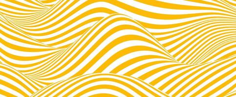 Pattern pasta background with ramen spaghetti. line Italian noodle. Abstract wave texture with yellow lines. Illustration of Chinese gourmet with geometric waves. vector